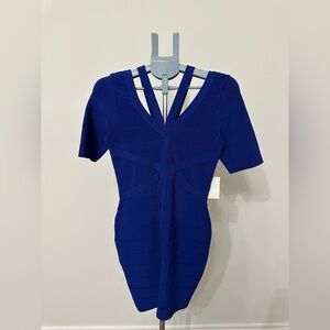 Venus Blue Bandage Dress Size Small NWT Women
